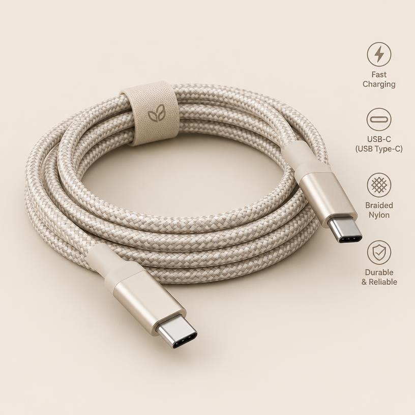 Braided USB-C Fast Cable 1.5m